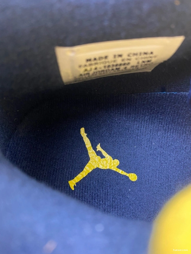 HYPE Air Michigan (PE) 4 AJ4-1036660 Jordan Retro 0804